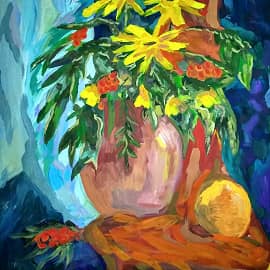 Натюрморт Ваза с цветами