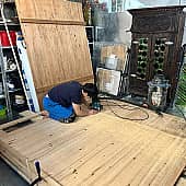 Иконостас Церкви Георгия Победоносца в Зеленограде. Москва. (15), художник Игорь Юрьевич Дрождин