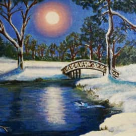 Зимний вечерок