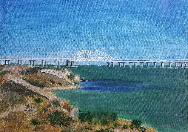 Тамань. Крымский мост