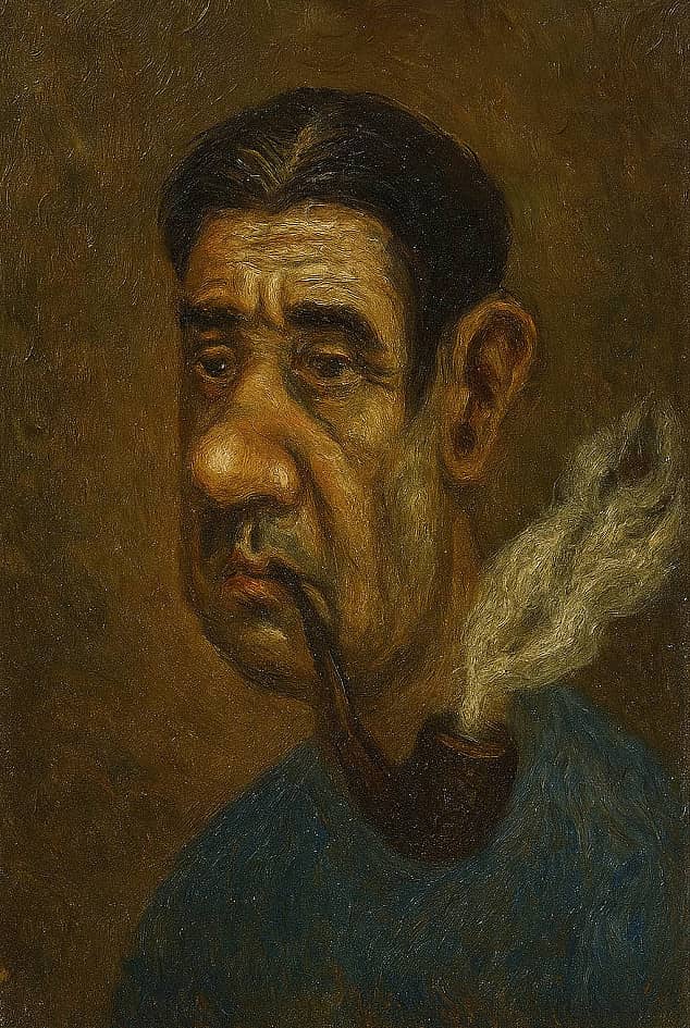 Человек с трубкой