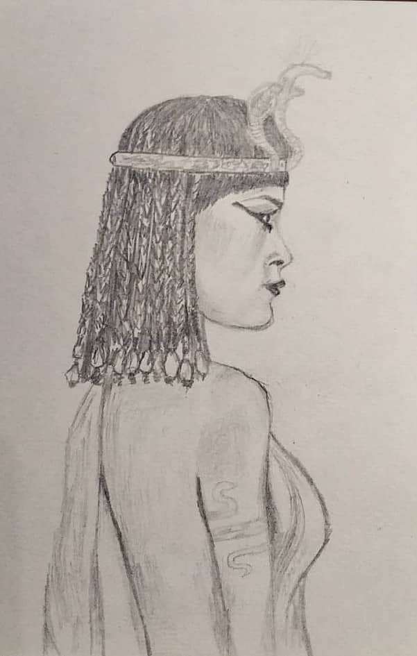 Египтянка. Зарисовка