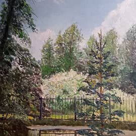 Вид из окна "Чебушник"