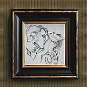 любовь рисунок карандашом