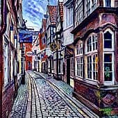 Городские переулки.