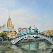Садовнический мост. Москва