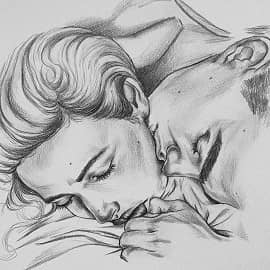 Рисунок карандашом любовь