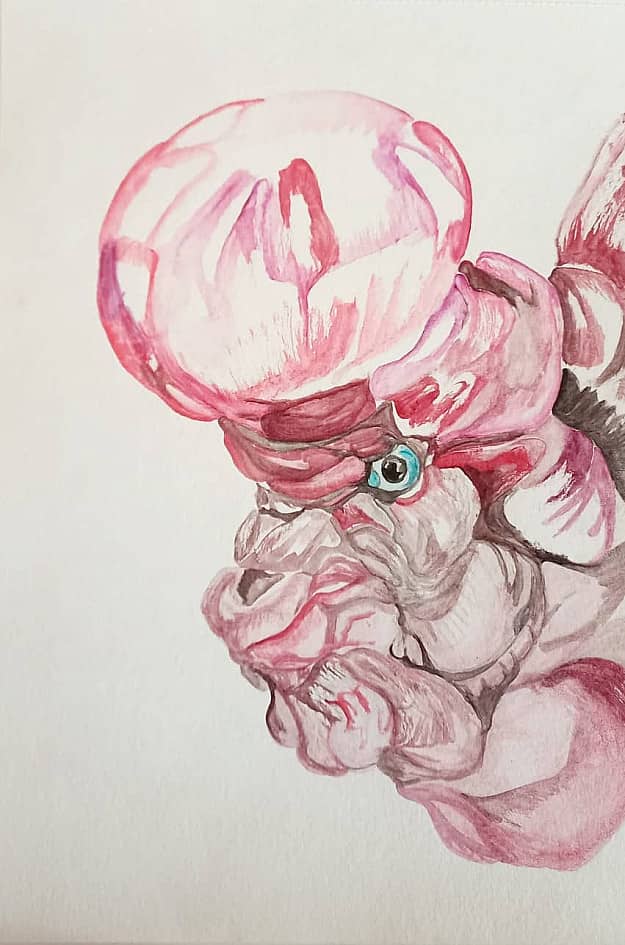 Странная рыбка экзотическая