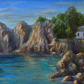 Каменные берега Гурзуфа