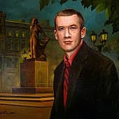 Портрет А.А. Каштанова, художник Геннадий Литвиненко