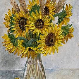 Подсолнухи