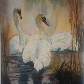 "Лебеди в тумане"