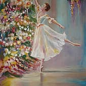 Новогодний танец.