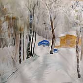 В лесу тихо