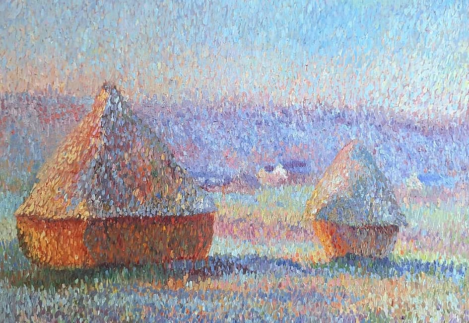Рассвет (упражнение по картинам Моне)