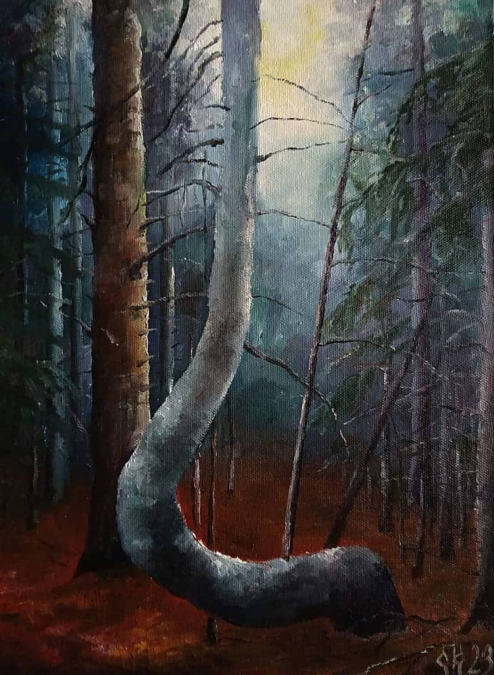 "Языческая" роща.