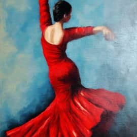 Картина "Фламенко"