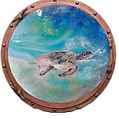 Черепашка по имени Наташка (3), художник Евгения