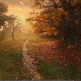 тропинка в осень