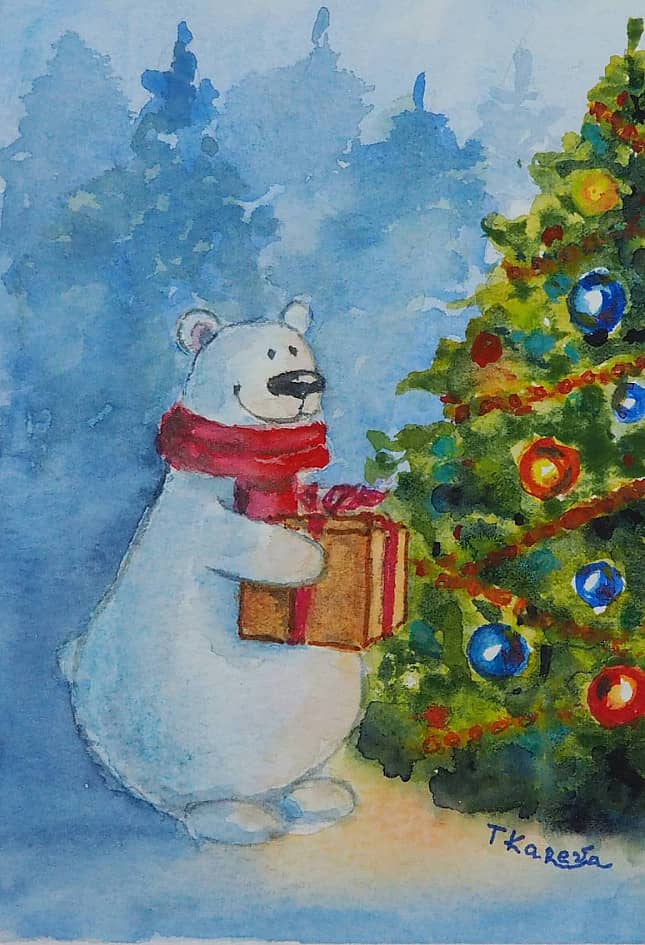 Новогодняя открытка 3