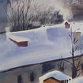 Утренний свет. Мороз