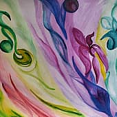 Игра красками