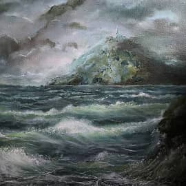 Вид на замок