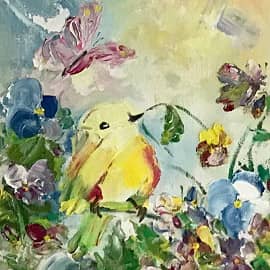 Райская птичка