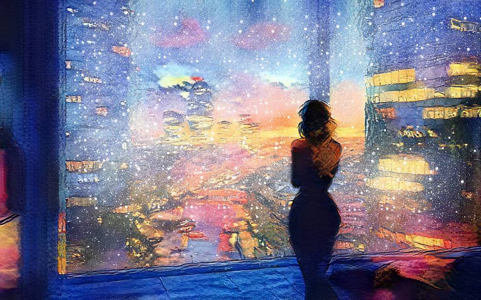 А за окном...