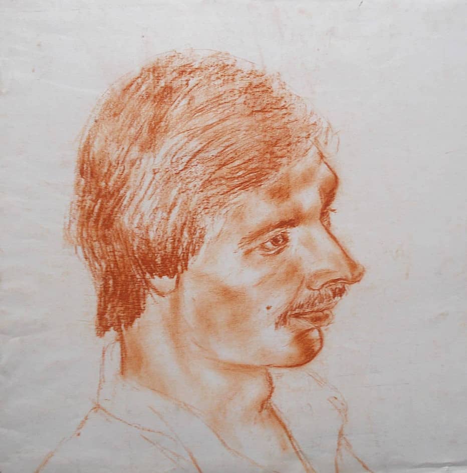 Этюд для портрета 6  The Study for a Portrait 6