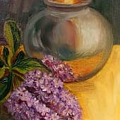 Этюд с сиренью