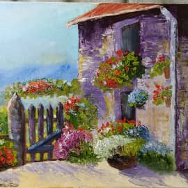 Южный дворик.