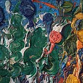 Картина Путеводная нить Абстрактный пейзаж Екатерина Лебедева художник (2), художник Екатерина Лебедева