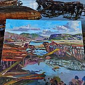 Кладбище кораблей (1), художник Мария Пелихова