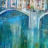 Понте-Веккьо  старый мост  Флоренции ( из серии Путешествия ) (2), художник Елена Наумова