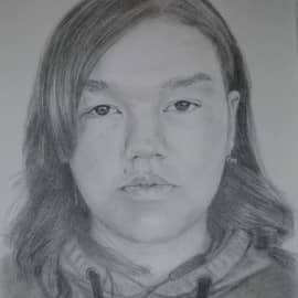 Портрет на заказ. Бумага А4. Карандаш.