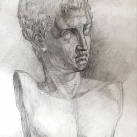 Гипсовая голова