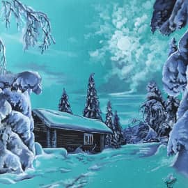 Тихая морозная ночь