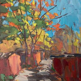 Осень в гаражах