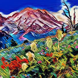 горные луга.2