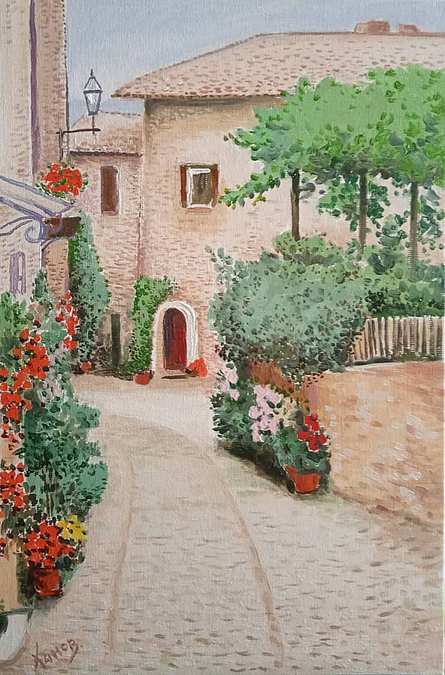 Итальянская улочка.