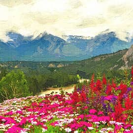 горные склоны-2