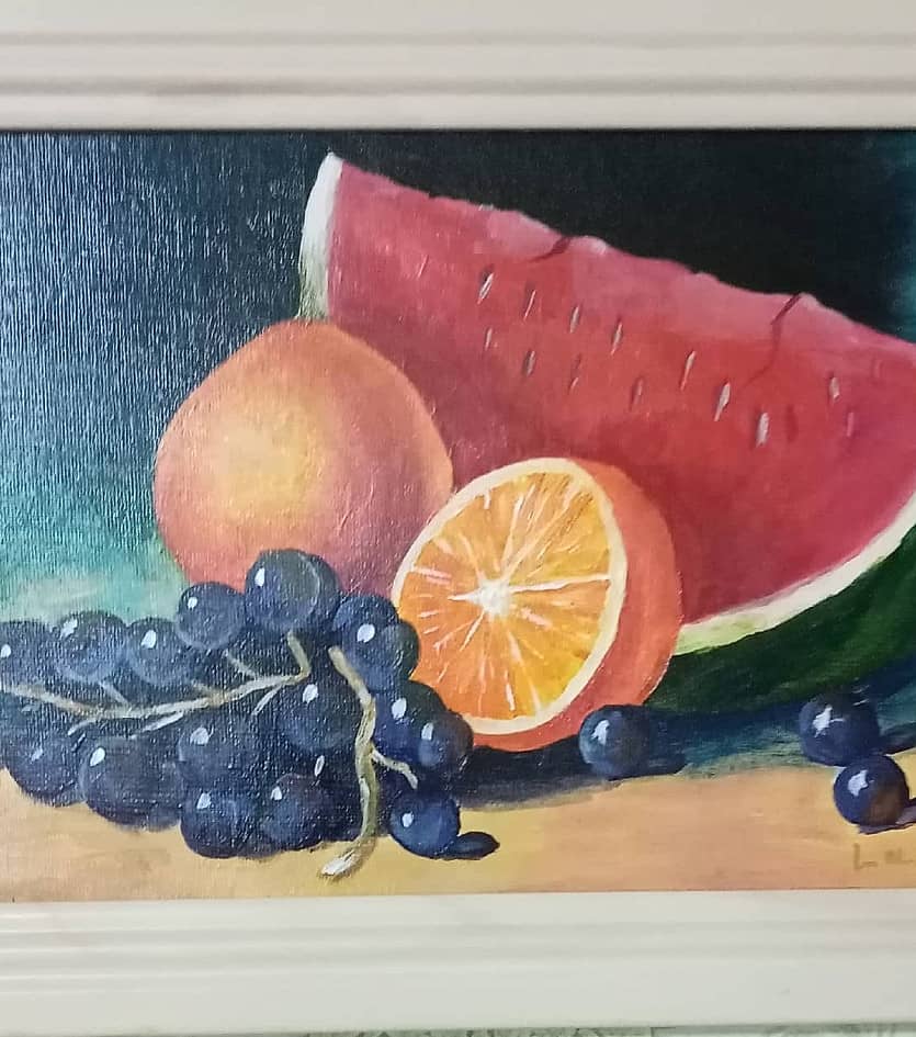 Натюрморт с арбузом