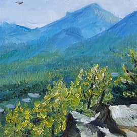 Вид на Бештау