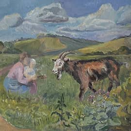 Идет коза рогатая или Козел, гуляющий сам по себе