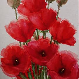 "Роскошные маки"