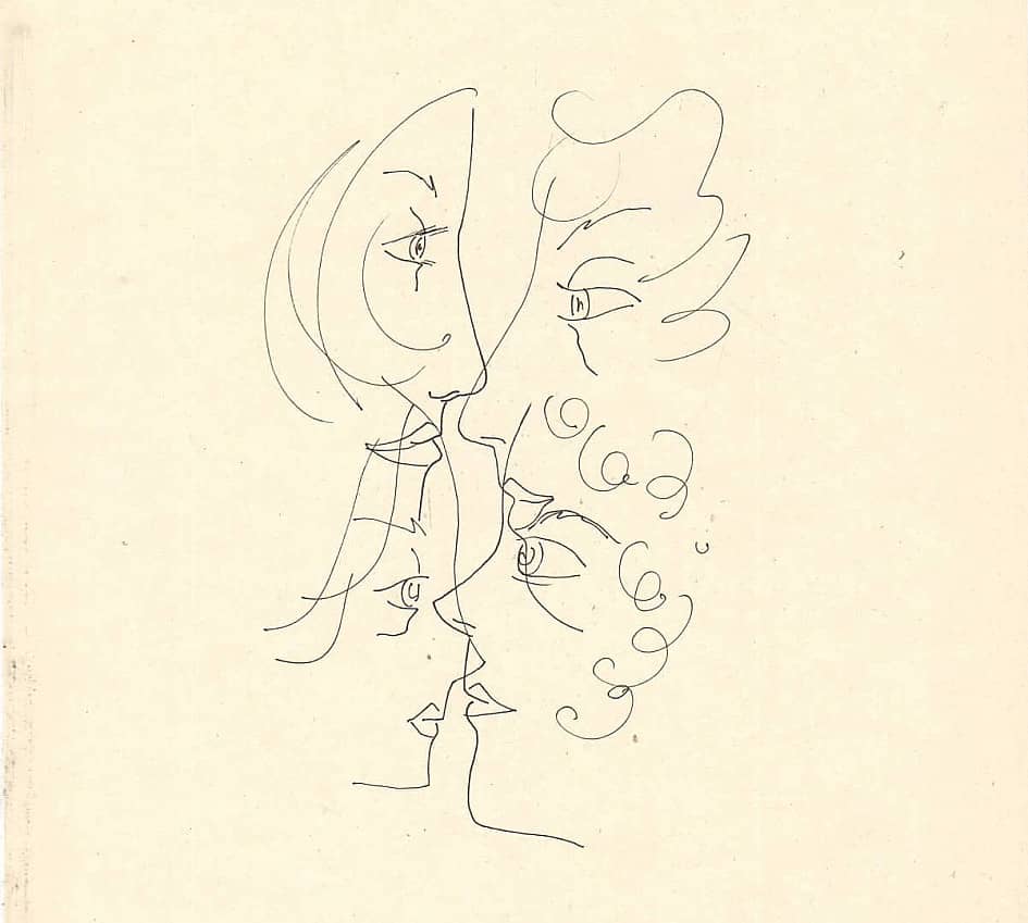 Ссора (рисунок нарисован на спор с закрытыми глазами))))))