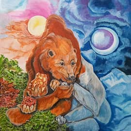 Сказочный медведь Атикка