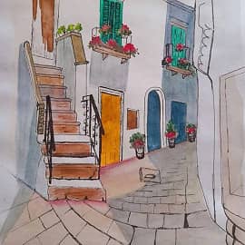 Итальянская улочка