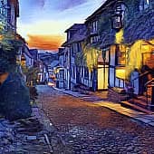 Вечерние переулки.